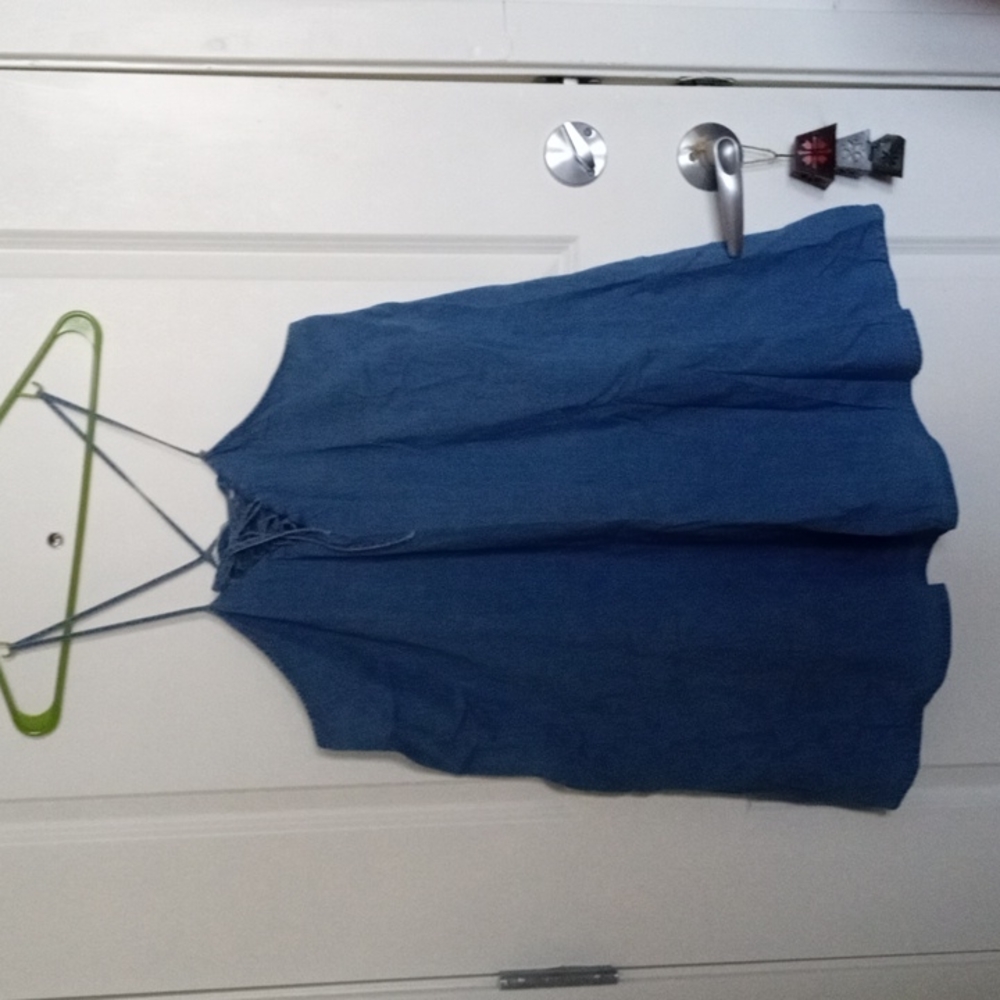 Denim Hippie Laundry Medium women's dress. With pockets!